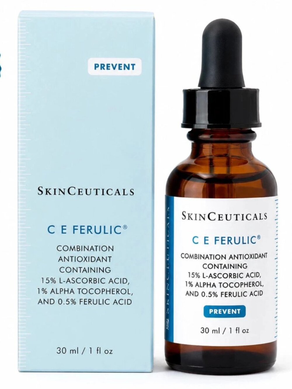 SkinCeuticals C E Ferulic 15% L-Ascorbic Acid Serum 30ml 1floz, New in Box